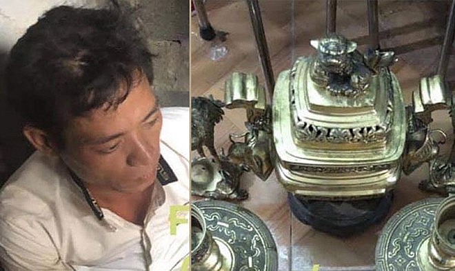 Việc trộm đồ thờ, cổ vật ở nơi linh thiêng khiến người dân bức xúc