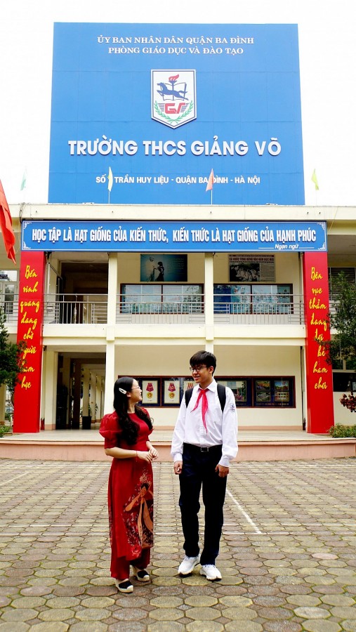 Cậu học trò cao lớn với niềm đam mê học Toán