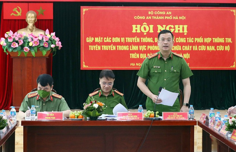 Đại tá Phạm Trung Hiếu, Trưởng phòng Cảnh sát PCCC&CNCH Công an TP Hà Nội