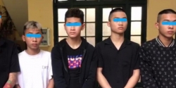Hà Nội: Bắt nhóm thanh thiếu niên cướp xe máy ở nhiều quận, huyện