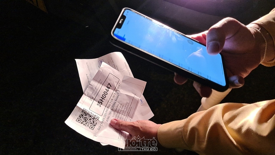 Các xe phải đảm bảo các loại giấy tờ theo công điện khẩn của Chủ tịch UBND TP Hà Nội