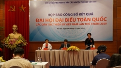 Họp báo công bố kết quả Đại hội Đại biểu toàn quốc các Dân tộc thiểu số Việt Nam lần thứ II