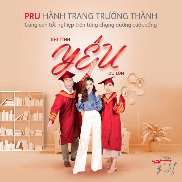 rudential ra mắt sản phẩm giáo dục “Pru-hành trang trưởng thành”.