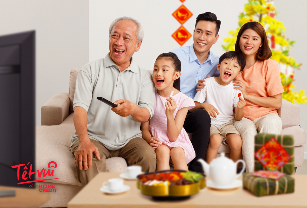 Các giải pháp tài chính từ Home Credit giúp khách hàng hiện thực hóa dự định, đón Tết vui cùng gia đình.