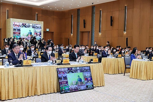 Các đại biểu tham dự Hội nghị (ảnh Nhật Bắc)