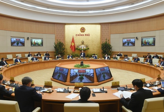 Chính phủ họp phiên thường kỳ tháng 1-2021.