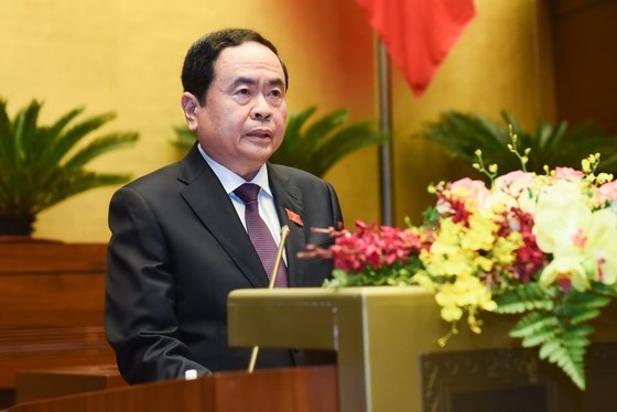 Chủ tịch Ủy ban Trung ương Mặt trận Tổ quốc Việt Nam Trần Thanh Mẫn. 