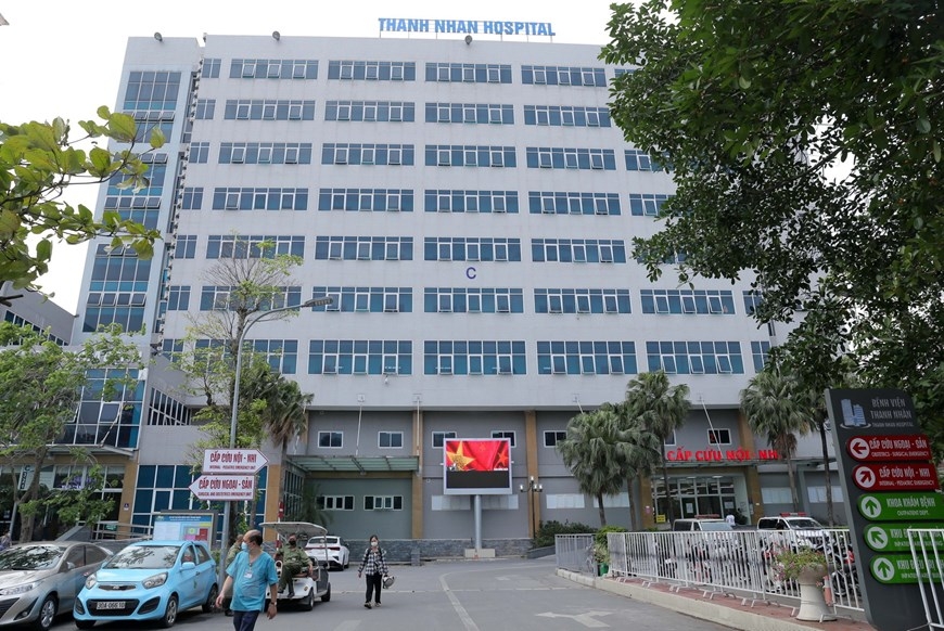 Bệnh viện Thanh Nhàn (Hà Nội). Ảnh TTXVN