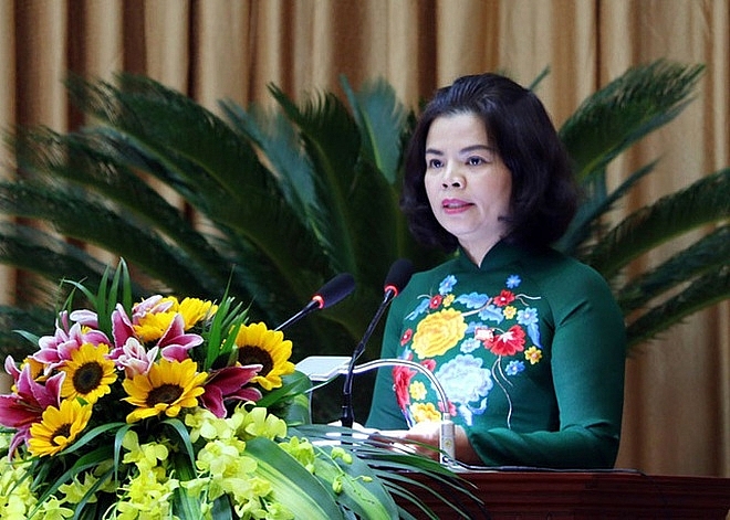 Bà Nguyễn Hương Giang - Chủ tịch UBND tỉnh Bắc Ninh