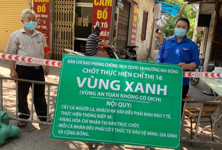 Người dân ủng hộ và tin tưởng thành phố sớm khống chế được dịch