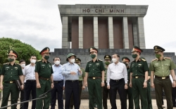Bảo vệ Lăng Chủ tịch Hồ Chí Minh xứng đáng với tình cảm của dân tộc đối với Bác