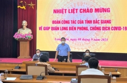 Lãnh đạo TP Hà Nội gặp mặt đoàn cán bộ y tế tỉnh Bắc Giang đến hỗ trợ TP phòng, chống dịch