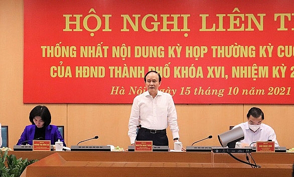 Chủ tịch HĐND TP Nguyễn Ngọc Tuấn kết luận hội nghị