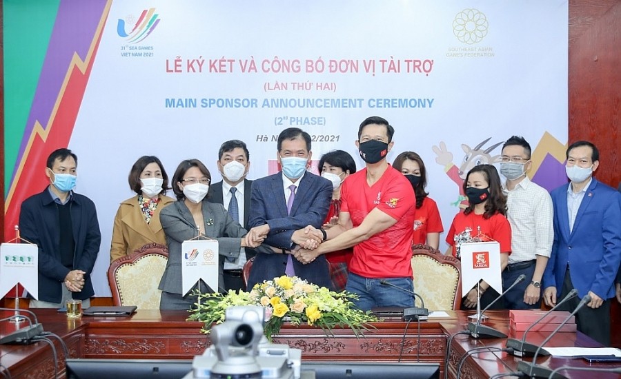 Lễ công bố nhà tài trợ kim cương cho SEA Games 31, tại Việt Nam