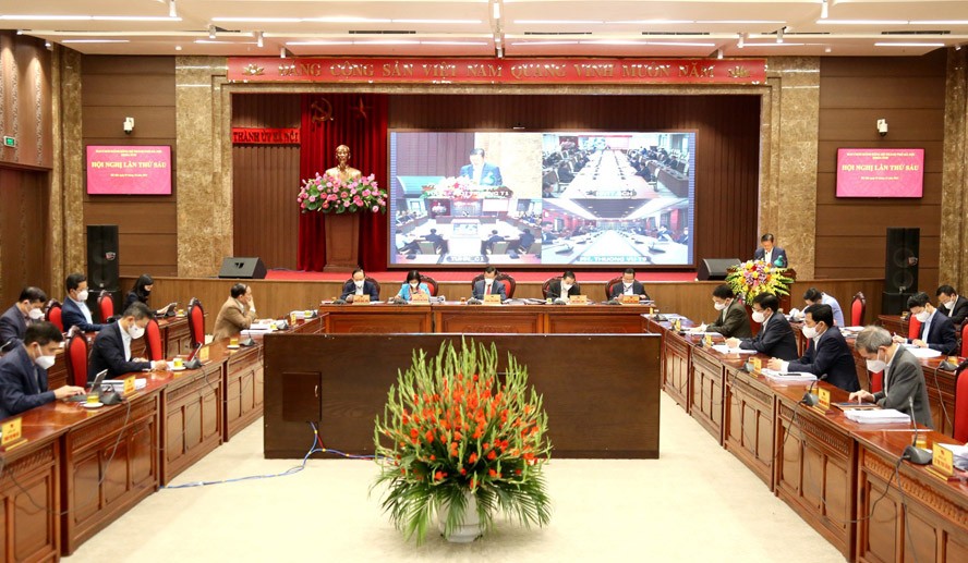 Hội nghị lần thứ sáu Ban Chấp hành Đảng bộ thành phố Hà Nội khóa XVII