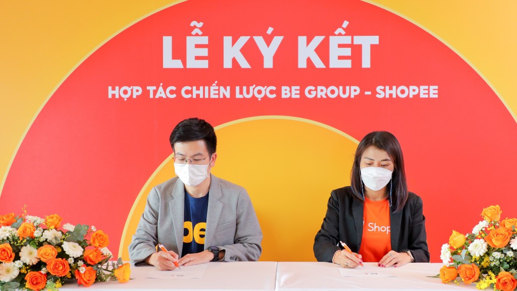 Be Group hợp tác với Shopee nhằm gia tăng trải nghiệm người dùng