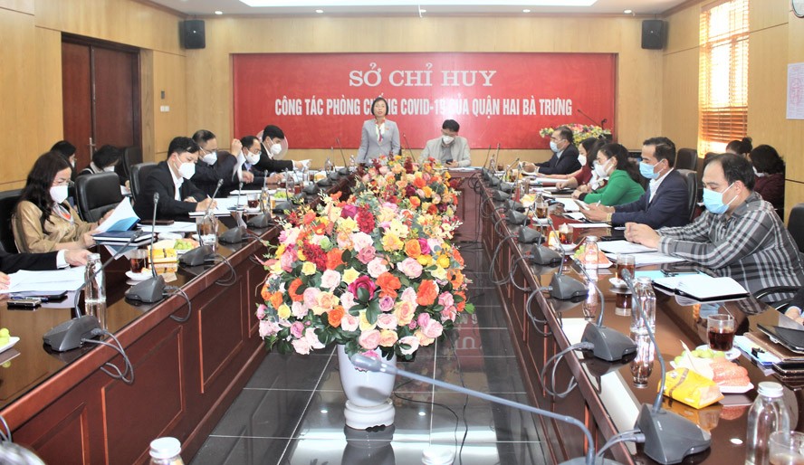 Đoàn đại biểu Quốc hội thành phố Hà Nội giám sát tại quận Hai Bà Trưng