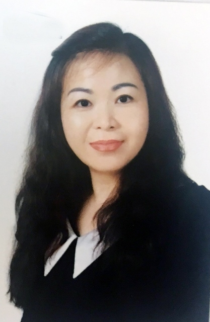 Ứng cử viên Vũ Thị Lưu Mai.