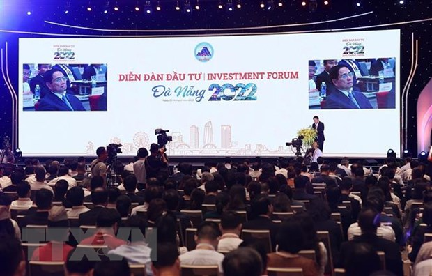 Quang cảnh Diễn đàn Đầu tư Đà Nẵng năm 2022. Ảnh: Dương Giang/TTXVN