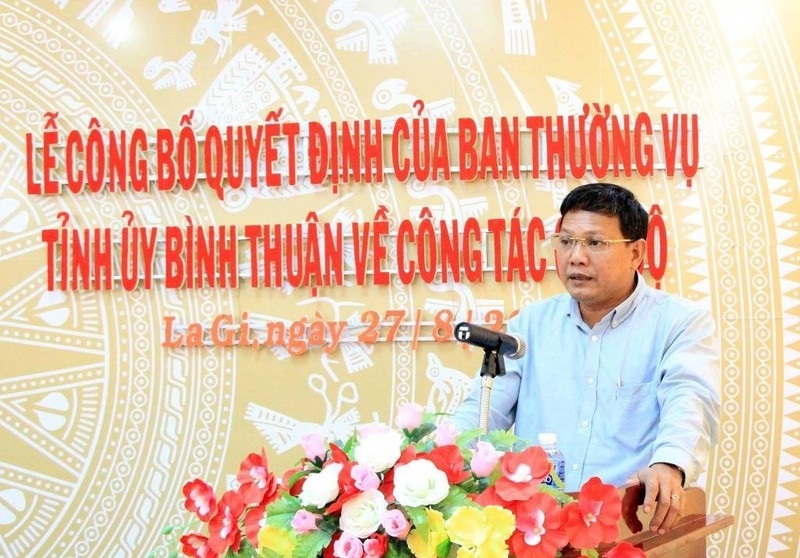 Ông Phạm Văn Nam - Bí thư thị xã La Gi trước đó làm Giám đốc Sở Giao thông vận tải tỉnh Bình Thuận thời điểm năm 2013-2016. Ảnh: PLO.