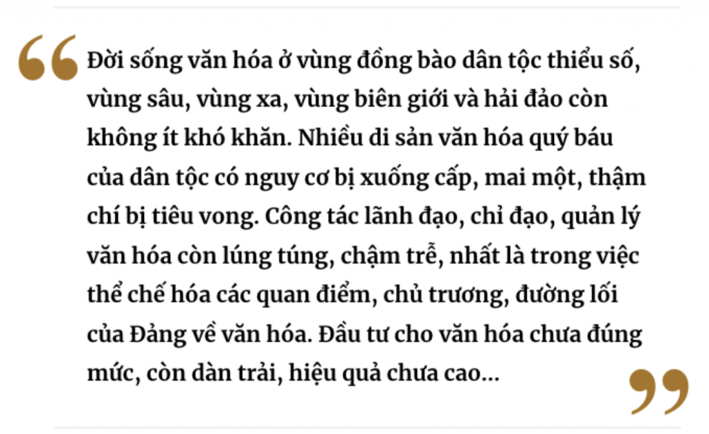 Ra sức xây dựng, giữ gìn và phát huy những giá trị đặc sắc của nền văn hóa Việt Nam tiên tiến, đậm đà bản sắc dân tộc