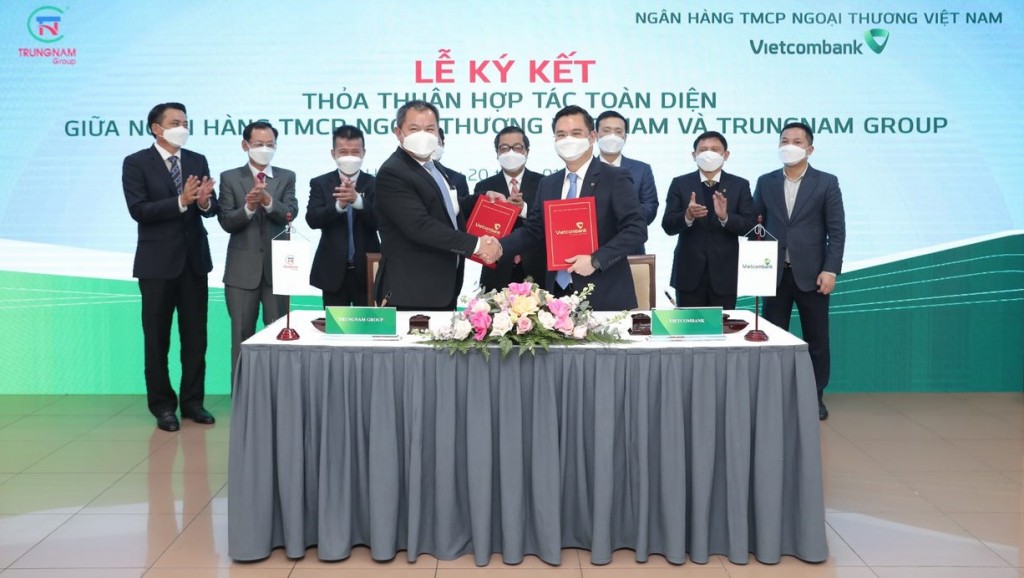 Trungnam Group và Vietcombank bắt tay hợp tác toàn diện