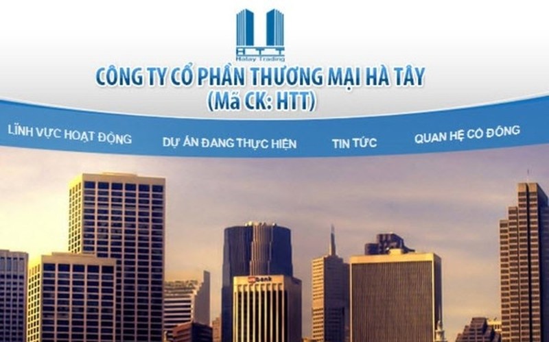 Công ty Cổ phần Thương mại Hà Tây liên tục vi phạm lĩnh vực chứng khoán