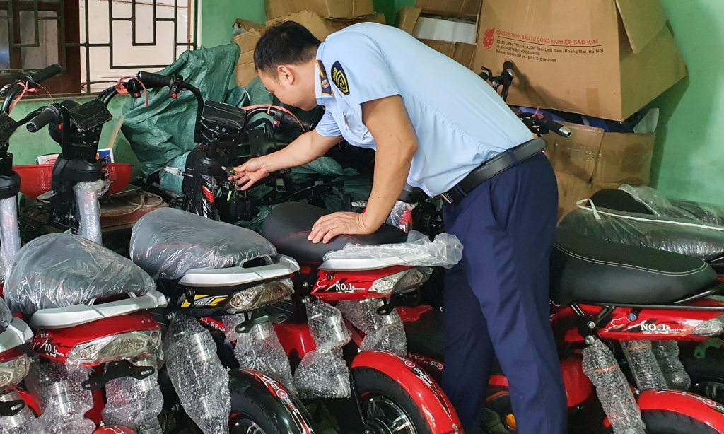 Hưng Yên: Hàng chục xe đạp điện không rõ nguồn gốc, xuất xứ tại Công ty Quang Huy