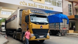 Trung Quốc thông quan hàng hóa trở lại tại cửa khẩu Tân Thanh