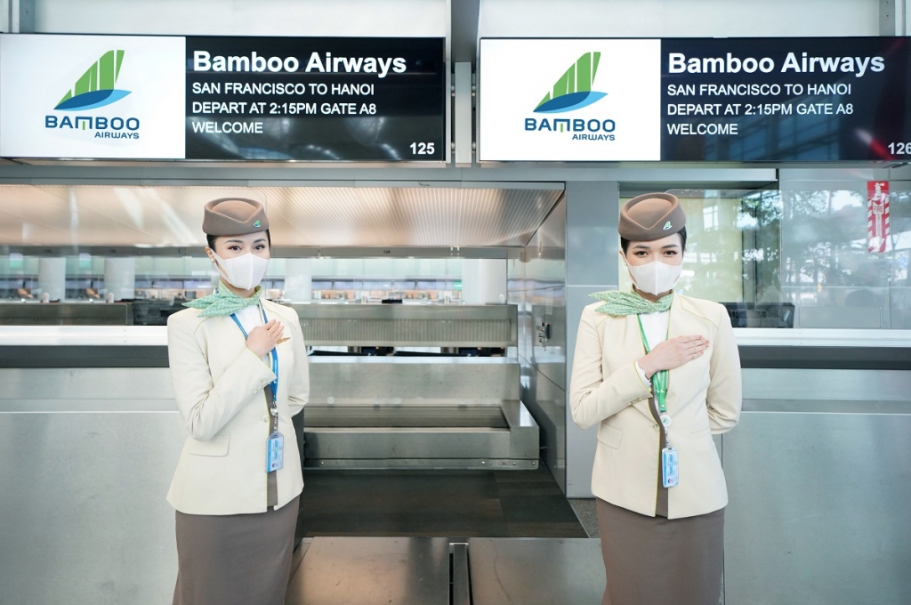 Bamboo Airways ký hợp tác với sân bay San Francisco, thúc đẩy đường bay thẳng Việt - Mỹ