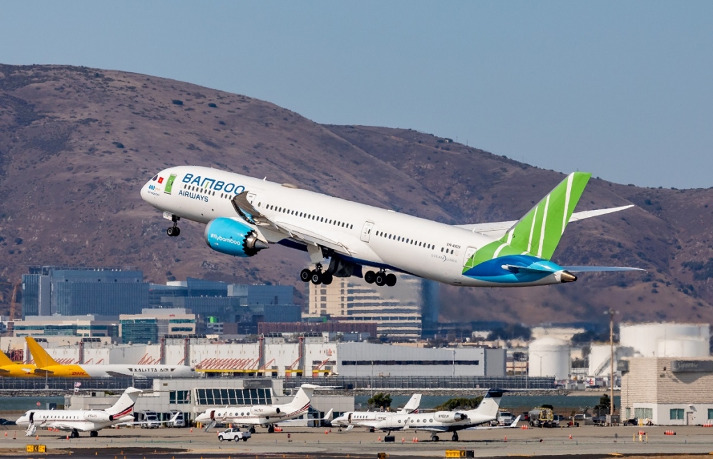 Bamboo Airways ký hợp tác với sân bay San Francisco, thúc đẩy đường bay thẳng Việt - Mỹ