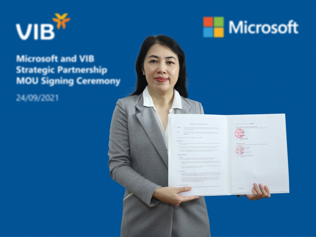 VIB và Microsoft Việt Nam bắt tay hợp tác chiến lược