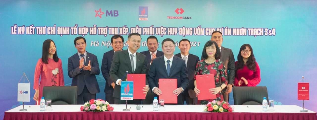 MB và Techcombank thu xếp vốn cho Nhà máy điện Nhơn Trạch 3,4 của PV Power