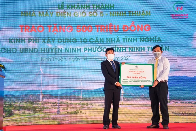 Trungnam Group khánh thành Nhà máy điện gió số 5 tại Ninh Thuận