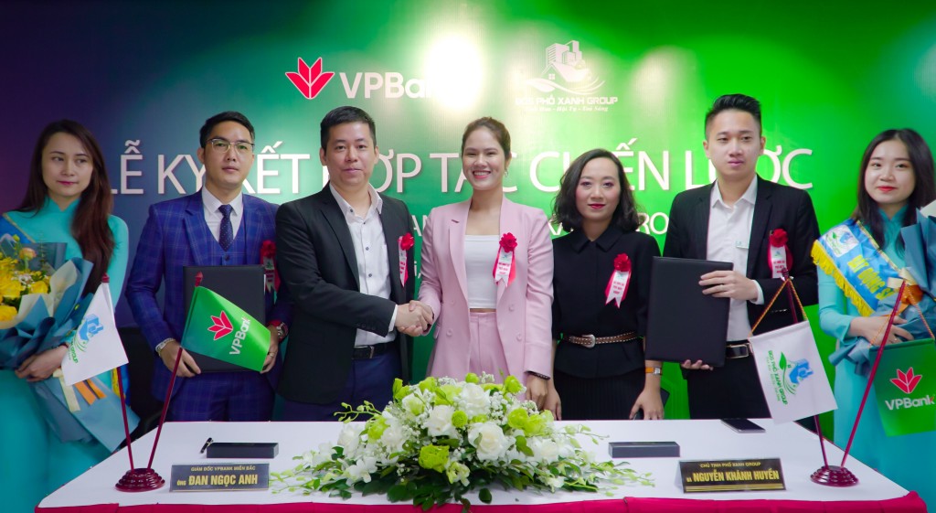 VPBank bắt tay với Phố Xanh Group