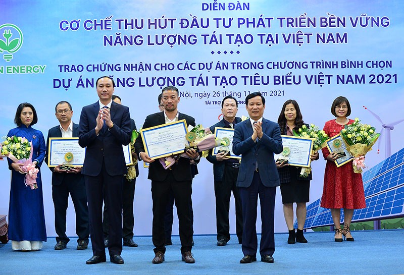 Trung Nam, Sao Mai góp mặt top 10 dự án năng lượng tái tạo tiêu biểu