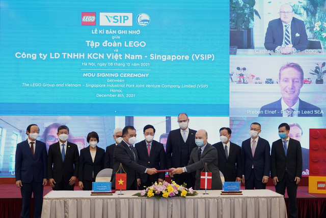 Tập đoàn LEGO đầu tư nhà máy 1 tỷ USD tại Việt Nam