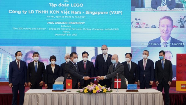 Tập đoàn LEGO đầu tư nhà máy 1 tỷ USD tại Việt Nam