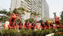 Phúc Khang khánh thành Công viên hoa xuân tại Diamond Lotus Riverside