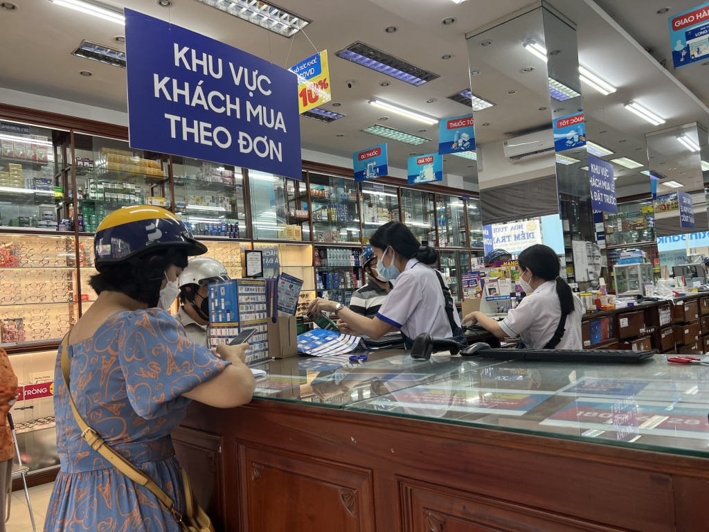 Một nhà thuốc tây tại TP Hồ Chí Minh