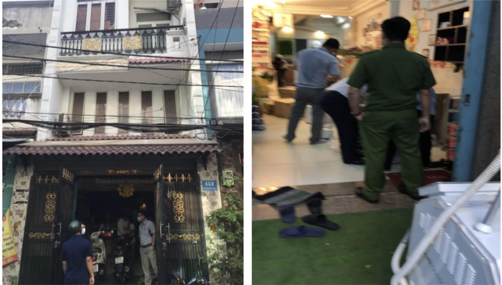 Cơ sở thẩm mỹ tại Quận 6 phẫu thuật “chui”, bỏ quên gạc trong người bệnh nhân vừa bị phát hiện (ảnh Sở Y tế TP HCM)