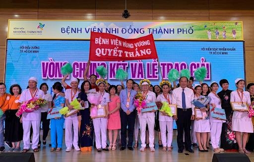 Vòng chung kết xếp hạng Hội thi Điều dưỡng trưởng giỏi lần 6 năm 2019.