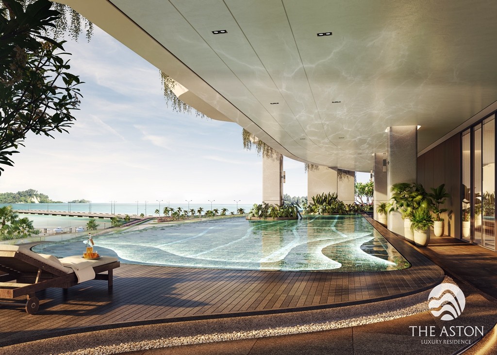 The Aston Luxury Residence là dự án hiếm hoi tại Nha Trang sở hữu 3 hồ bơi vô cực 