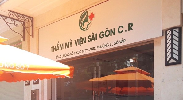 Thẩm mỹ viện Sài Gòn C.R bị yêu cầu ngưng hoạt động