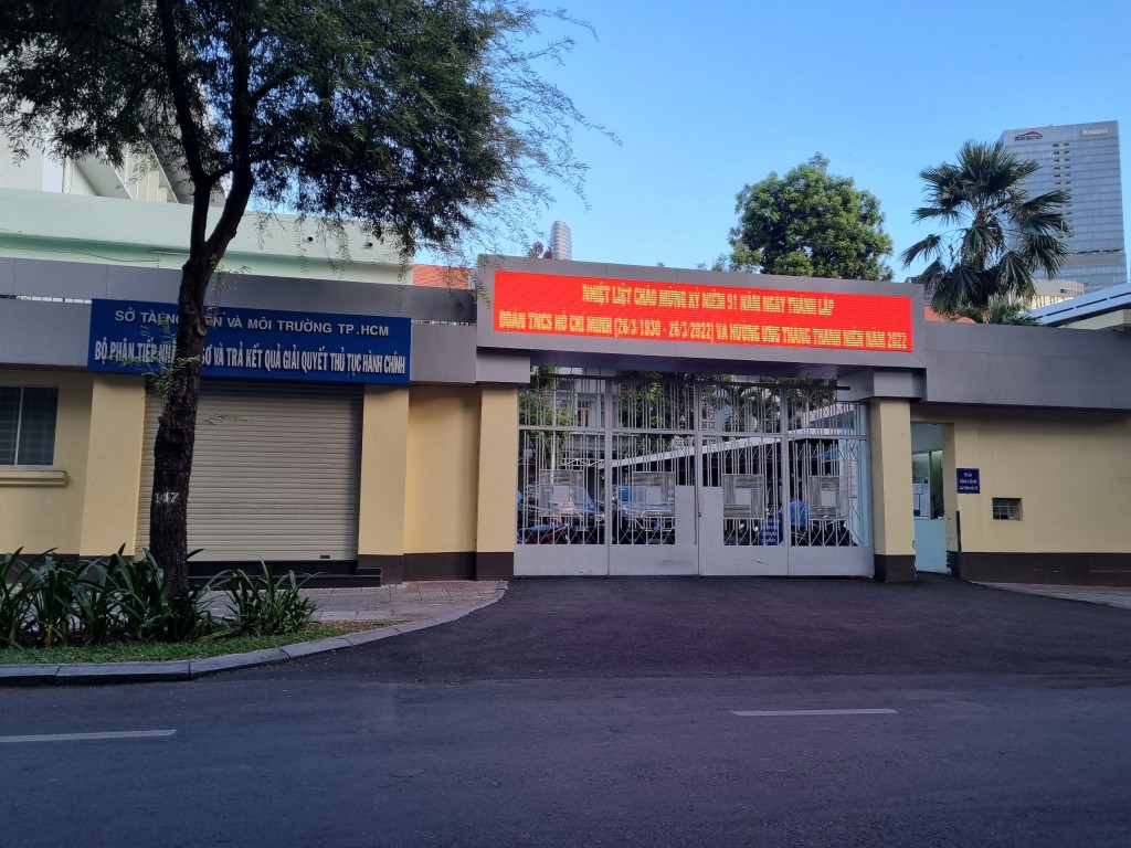 Sở TNMT TP Hồ Chí Minh