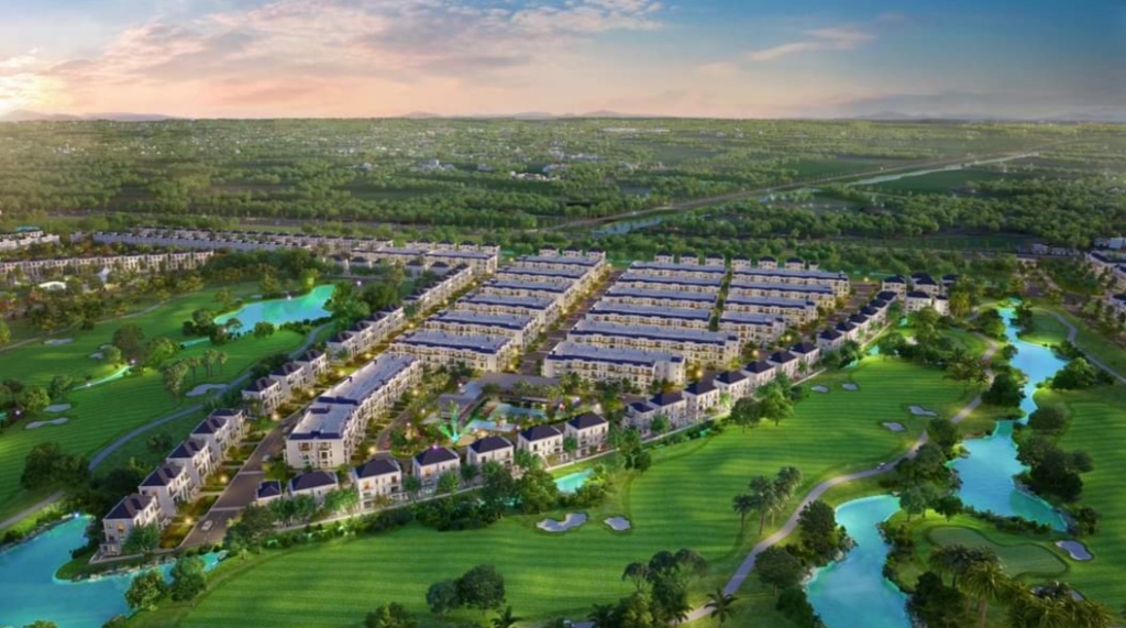 Đô thị sinh thái West Lakes Golf & Villas bậc nhất phía Tây TP.HCM được bàn giao và hoàn thiện