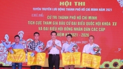 TP HCM tổ chức Hội thi tuyên truyền lưu động về bầu cử đại biểu Quốc hội và HĐND các cấp