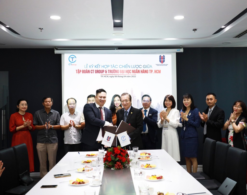 CT Group ký kết hợp tác chiến lược với Trường ĐH Ngân hàng TP Hồ Chí Minh