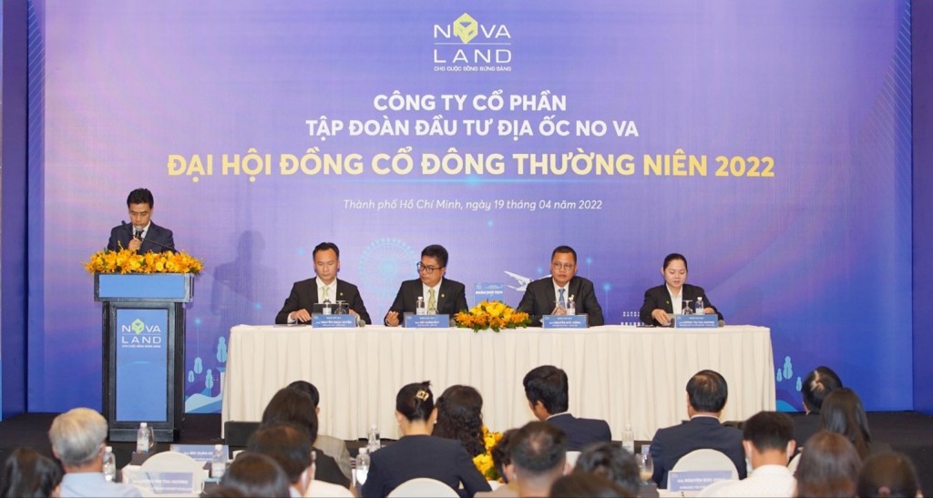 Đại hội đồng cổ đông Novaland năm 2022: Tập trung ngành cốt lõi, phát triển hệ sinh thái, đảm bảo tăng trưởng bền vững