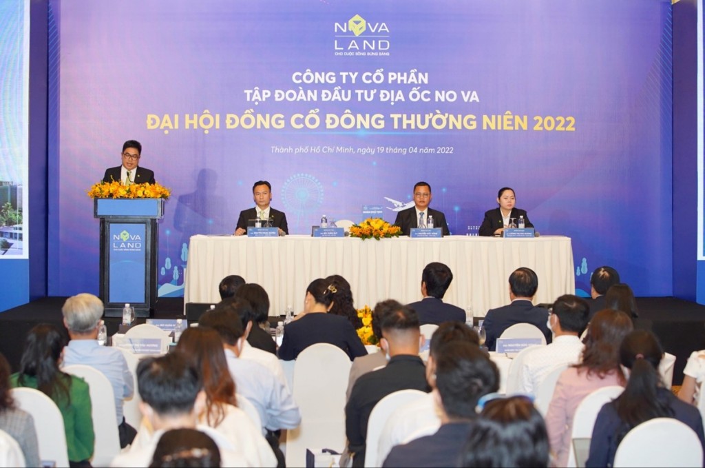 Đại hội đồng cổ đông Novaland năm 2022: Tập trung ngành cốt lõi, phát triển hệ sinh thái, đảm bảo tăng trưởng bền vững